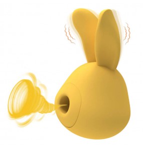 Cute Bunny Clitoral Stimulation (Chargeable - Yellow)